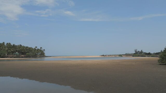malvan beach  full wide drone shoot