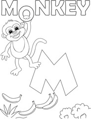 Alphabet Letter Coloring Page