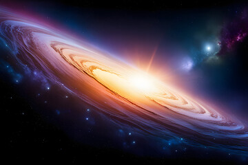 galaxy using created using AI Generative Technology