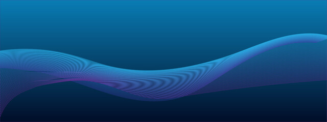 gradient abstract background with waves. Vector illustration abstract graphic design banner pattern presentation background wallpaper web template.