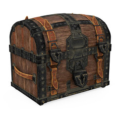 Treasure Chest Isolated