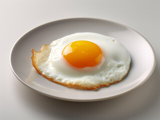 Close-up photo of fried egg
