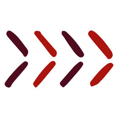 hand drawn arrow sign