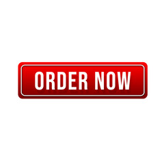 Order Now ribbon banner icon isolated on Transparent background