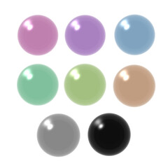 Colorful Pastel Pearl Collection