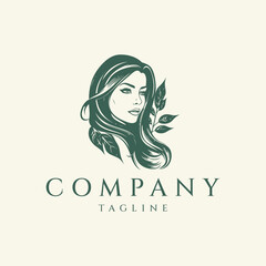 Beauty logo design vector illustration