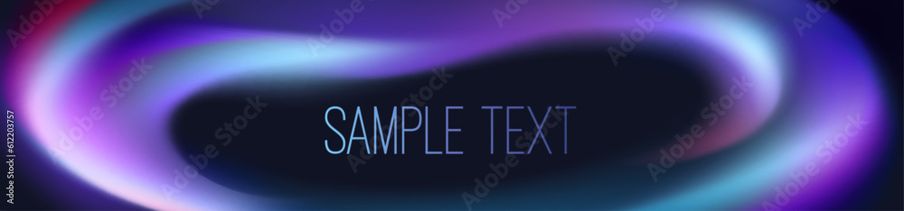 Poster abstract gradient background with blur wave vector. modern fluid shape blue color mesh. dynamic soft