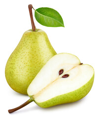 Pear isolated on white background