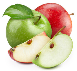 Apple isolated on white background