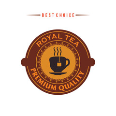 Label banner design for various snacks