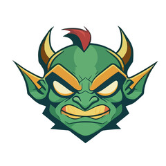 Goblin's Realm: Enter the World of Cartoon Fantasy Art with this Monster Character