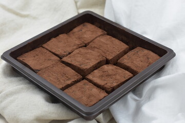 close up of chocolate