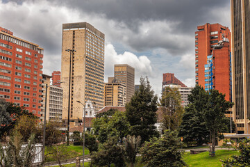 Bogota Cityscape, HDR Image