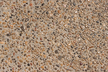 texture with pebbles closeup Old asphalt as a background