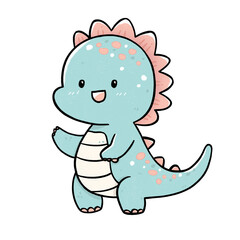 Cute dinosaur doodle