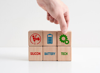 Silicon battery technology. New lithium ion battery technology that employs a silicon-based anode...