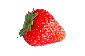 strawberry isolated on white background