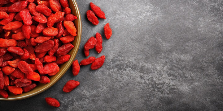 Goji Berry, Nature Superfruit for Health and Beauty, Generative AI