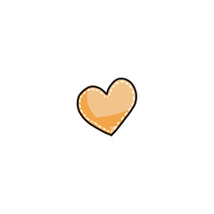 heart shaped cookie