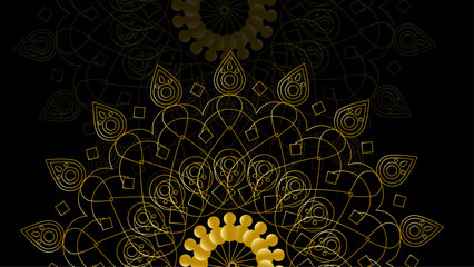 Luxury mandala arabesque ornamental background