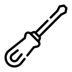 screwdriver Line Icon