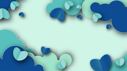 Love universal vector background for poster, banners, flyers, card.