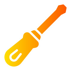 screwdriver Gradient icon