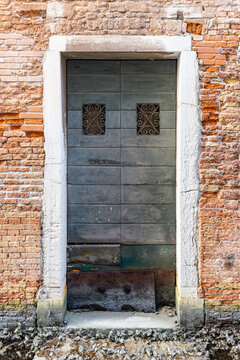Old destroyed door
