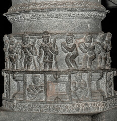 Thousand pillar jain temple