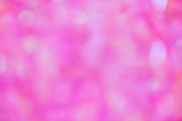 Blurred pastel neon pink purple holographic bokeh background texture. Abstract festive glittering Lo-fi retro design Smooth Blurred holographic iridescent colors . Festive glittering background.