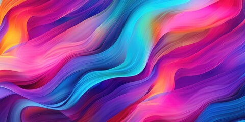 Obraz premium Abstract wavy background. created with generative ai
