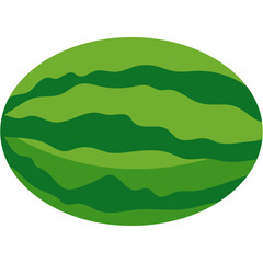 Watermelon Fruit Illustration-01