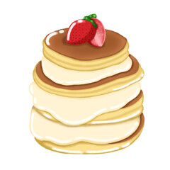 Strawberry Pancake