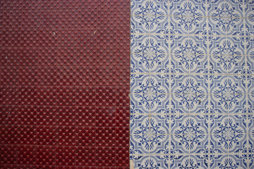 traditional Portuguese tiles on the outside of a building