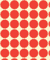 seamless pattern with rounds