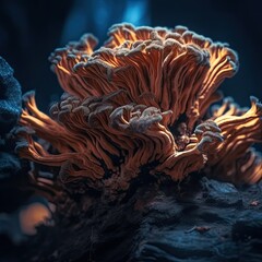 Fototapeta na wymiar maitake mushroom illustration