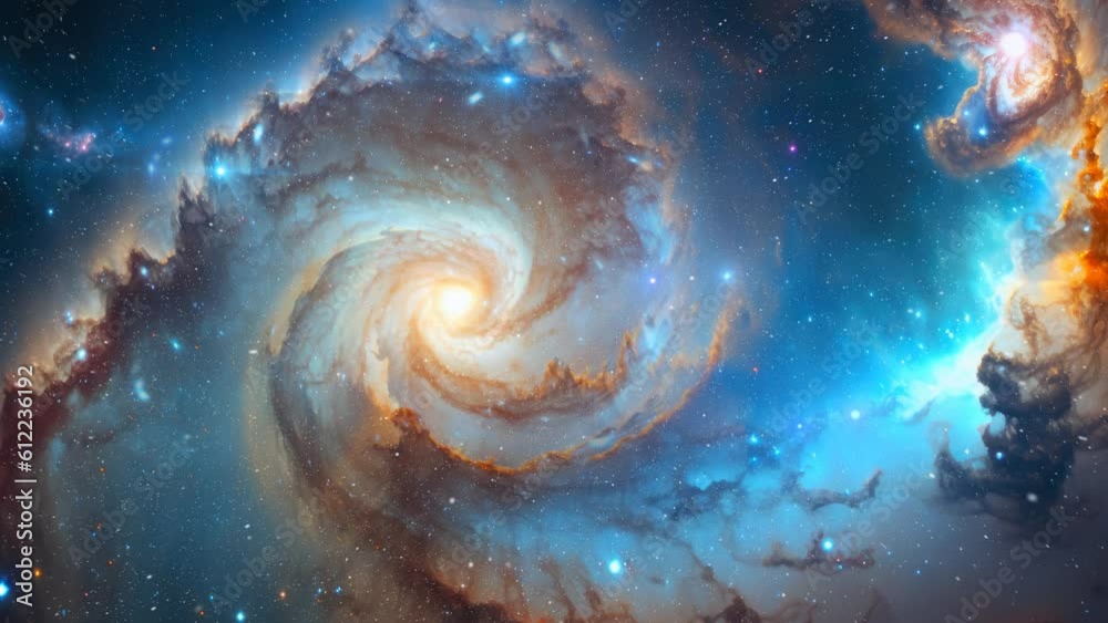 Canvas Prints galaxy in deep space
