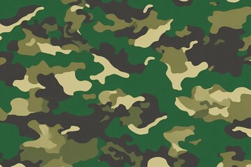 Fototapeta premium Camouflage seamless pattern