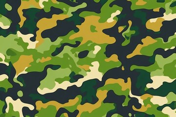 Naklejka premium Camouflage seamless pattern