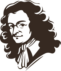 portrait of a isaac newton