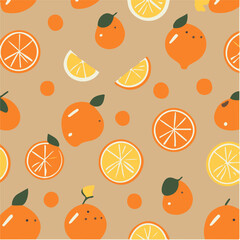 cute simple orange pattern, cartoon, minimal, decorate blankets, carpets, for kids, theme print design

