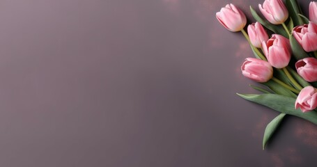 Obraz premium Mother day flower bloom. Generate Ai
