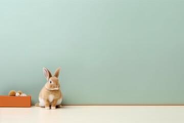 National pet day rabbit. Generate Ai