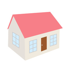 3d house icon.