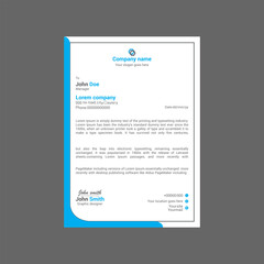 Smart and clean Letterheads  design