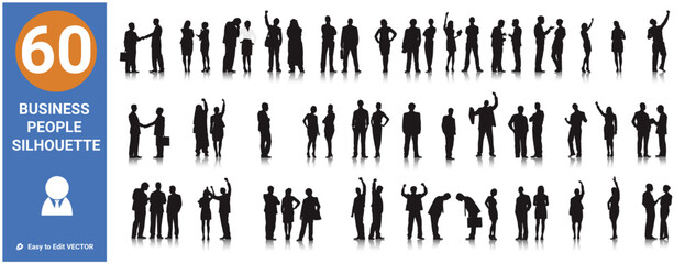 Business people Figure  Silhouettes, Office People , Team silhouettes, Group , Office Figure outline