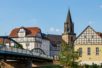 Obraz premium The City of Rotenburg an der Fulda in Hesse