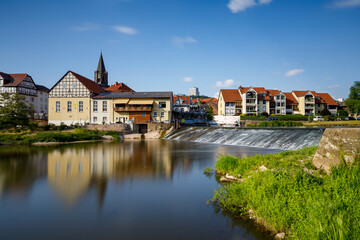 Fototapeta na wymiar The City of Rotenburg an der Fulda in Hesse