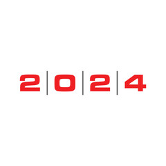 2024 logo editable resizable EPS 10