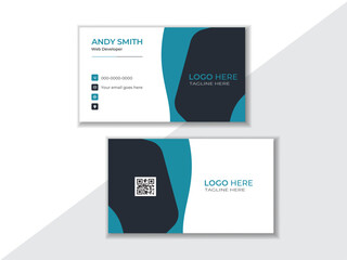 Business Card Design, Modern Business Card Template Design,double sided business card template